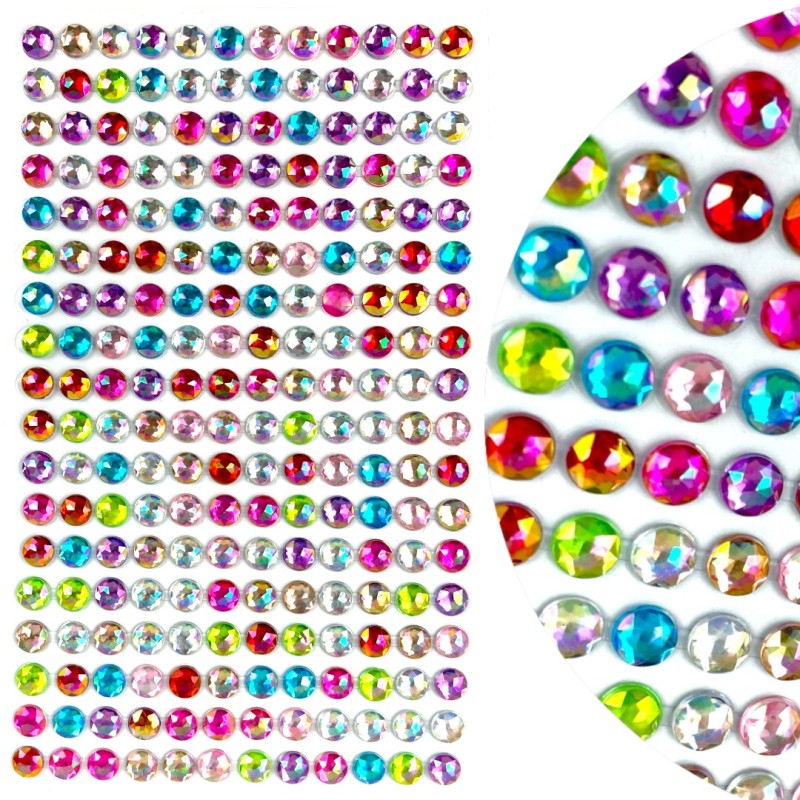 Kryształki naklejki