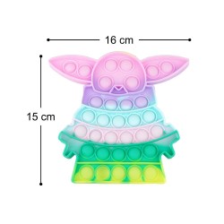 Pop It Yoda Pastelowy