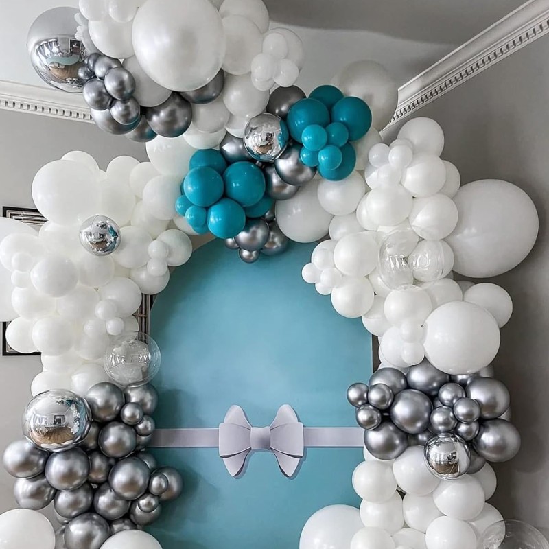 Balony lateksowe białe 10 cali 25cm 100szt