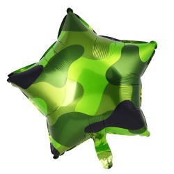 Balon foliowy gwiazda moro military 45 cm