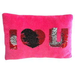 Pluszak Poduszka I Love You 26x40cm