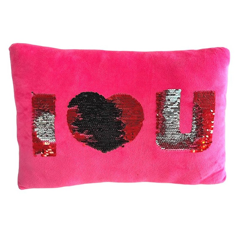 Pluszak Poduszka I Love You 26x40cm