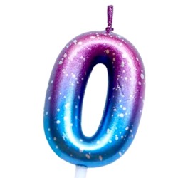 Świeczka Galaxy cyfra...