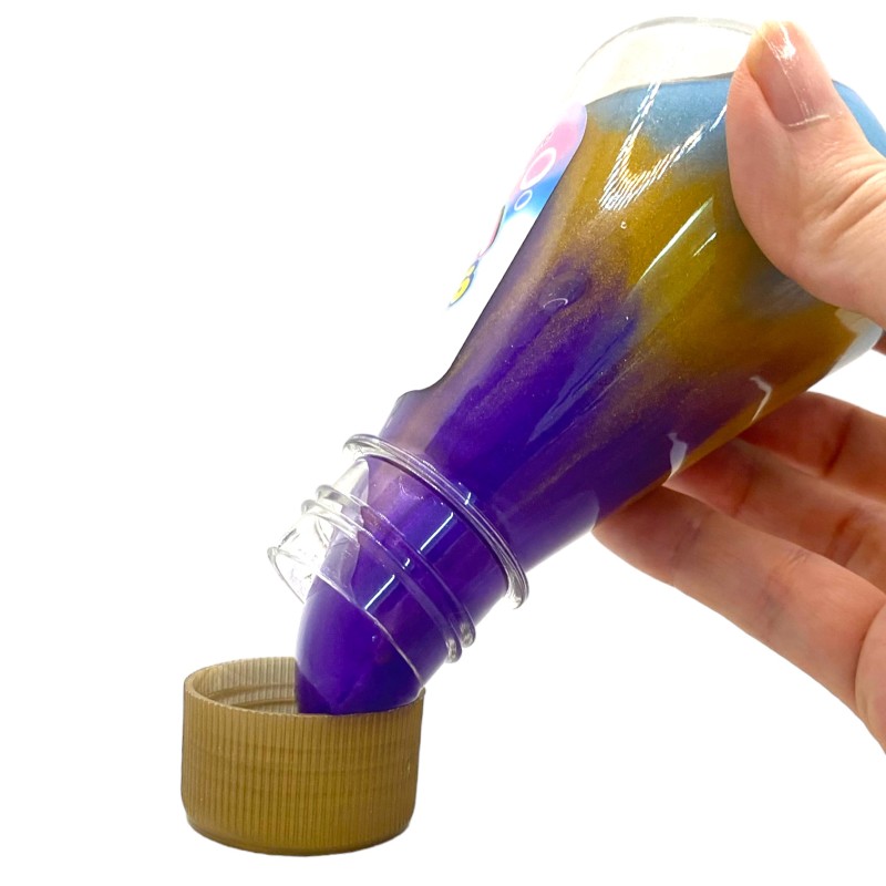Slime Galaxy Perłowy Masa Sensoryczna 1 Butelka
