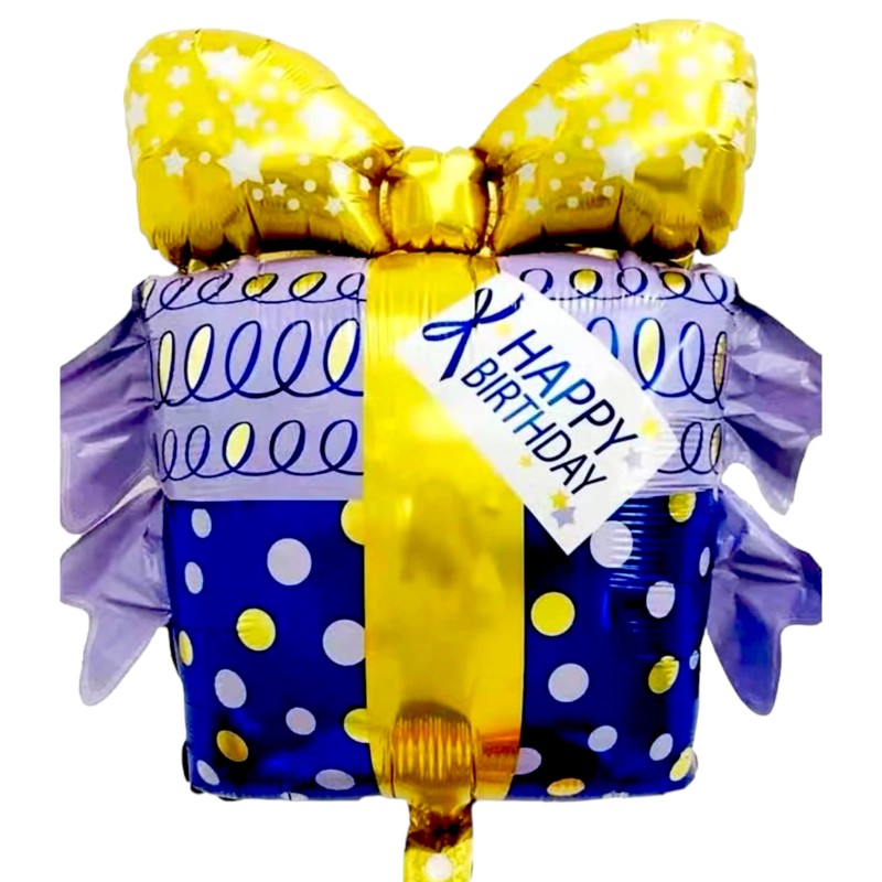 Balon urodzinowy Happy B-day prezent