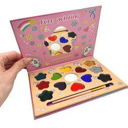 Malowidła paletka Farbki do malowania twarzy 13 kolorów