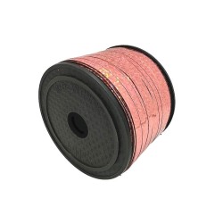 Wstążka plastikowa Rose Gold hologramowa 92m