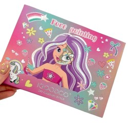 Malowidła paletka Farbki do malowania twarzy 13 kolorów