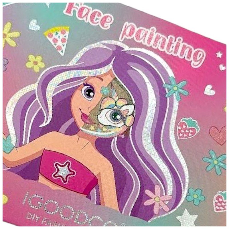 Malowidła paletka Farbki do malowania twarzy 13 kolorów