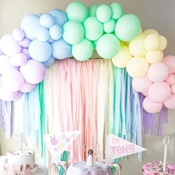 Balony lateksowe Pastelowe Matowe miętowe 12" 30cm