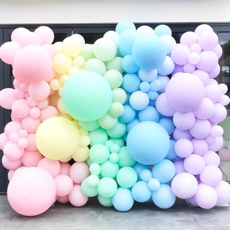 Balony lateksowe Pastelowe Matowe miętowe 12" 30cm