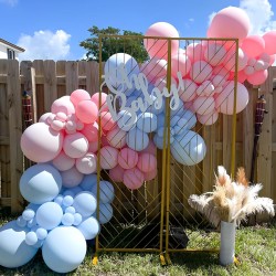 Balony lateksowe Pastelowe Matowe niebieskie 12" 30cm