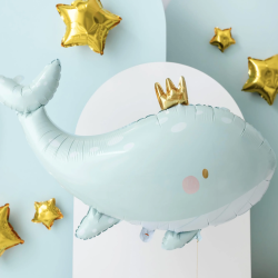 Balon foliowy wieloryb ocean 71x93cm