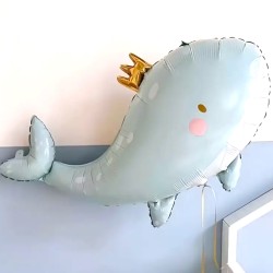 Balon foliowy wieloryb ocean 71x93cm