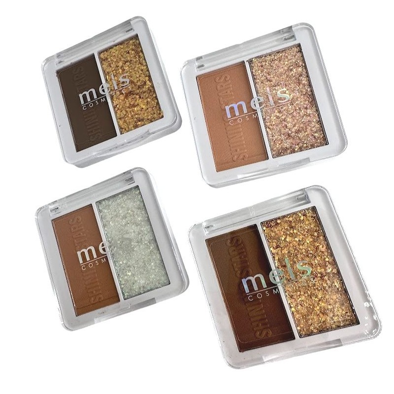 Pasta Cień Bronzer z Rozświetlaczem i Brokatem