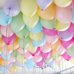 Balony pastelowe mix kolorów 50szt 10cali