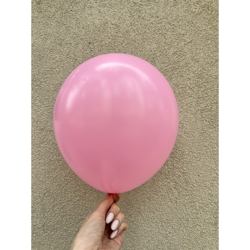 Balony róż lateksowe 12" 30cm różowe