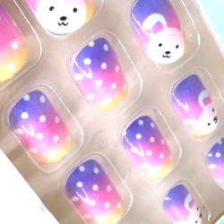 Paznokcie samoprzylepne Królik