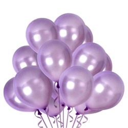 Balon Metaliczny Fioletowy 30 cm 8 szt.