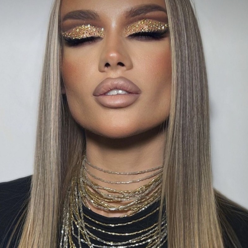 Kryształki Naklejki FaceGem