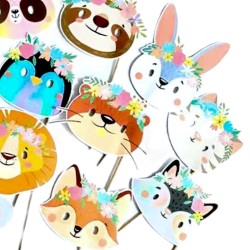 Foto rekwizyty foto budka Toppery Leśne Zwierzęta