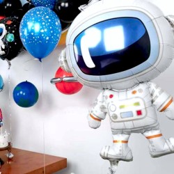 Zestaw balonów foliowych kosmos kosmonauta