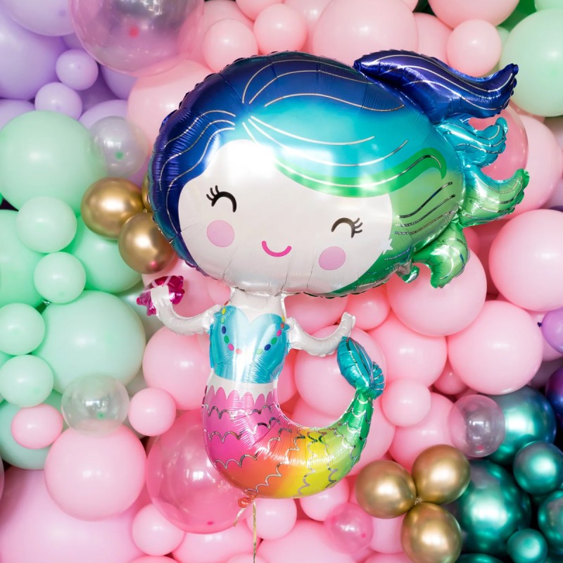 Balon foliowy Syrenka Mermaid