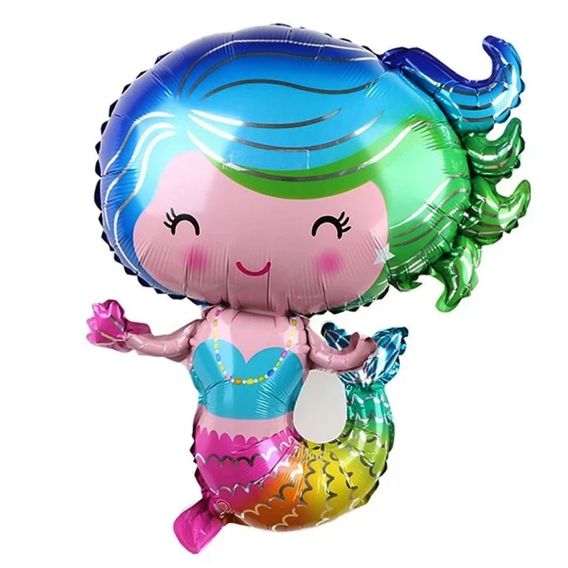 Balon foliowy Syrenka Mermaid