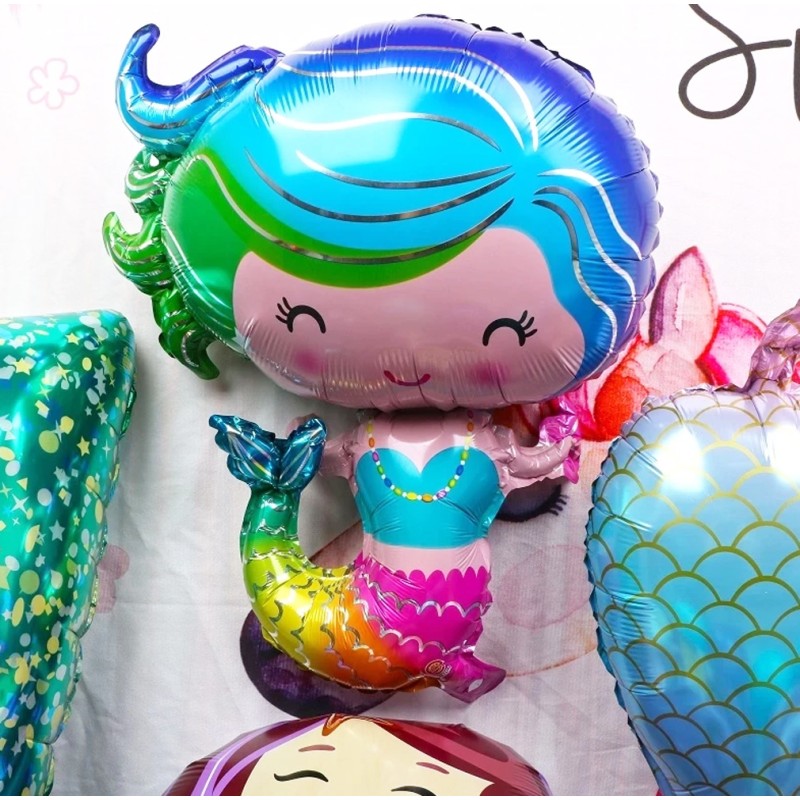 Balon foliowy Syrenka Mermaid