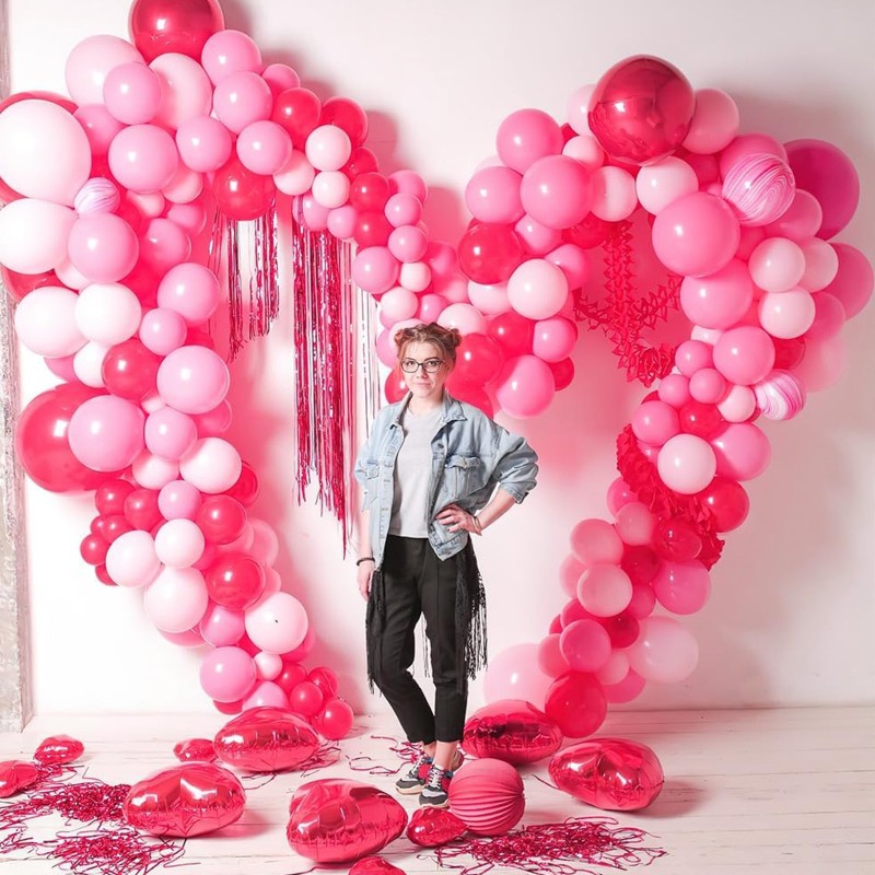 Balony lateksowe 5 cali 13cm róż różowe