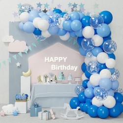 Balony lateksowe 5 cali 13cm niebieskie