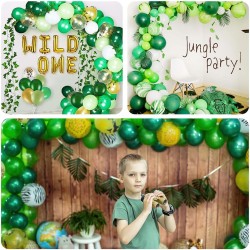 Balony lateksowe 5 cali 13cm zielone