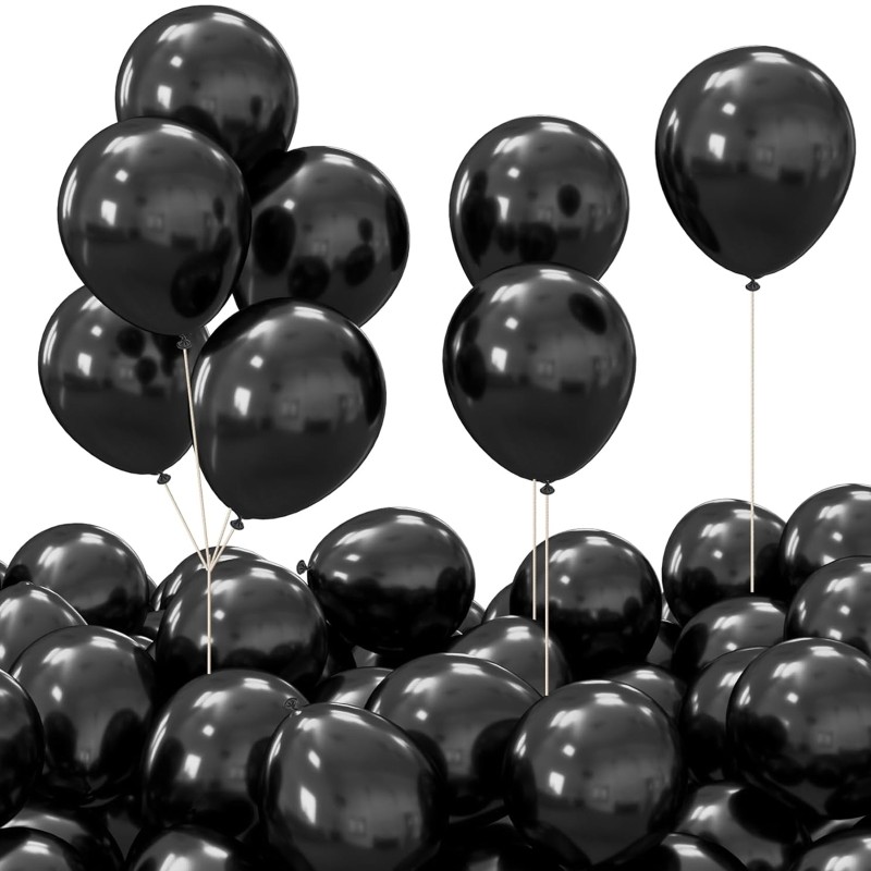 Balony lateksowe 5 cali 13cm czarne