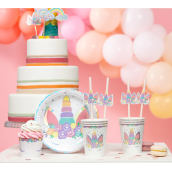 Słomki Jednorożec 6szt. Unicorn