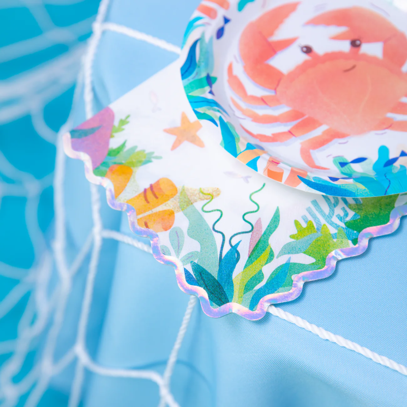 Serwetki syrenka Podwodny świat syrenka 10szt.