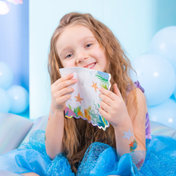 Serwetki syrenka Podwodny świat syrenka 10szt.