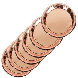 Zestaw naczyń jednorazowych Talerzyki Kubeczki 12szt