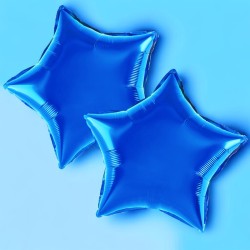 Zestaw balonów Stitch urodzinowych niebieska cyfra 100cm