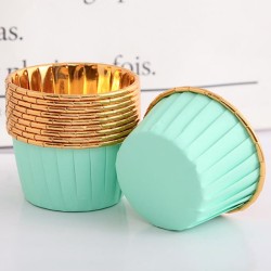 Foremki miętowe do babeczek papilotki Foremka Muffinki