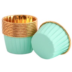 Foremki miętowe do babeczek papilotki Foremka Muffinki