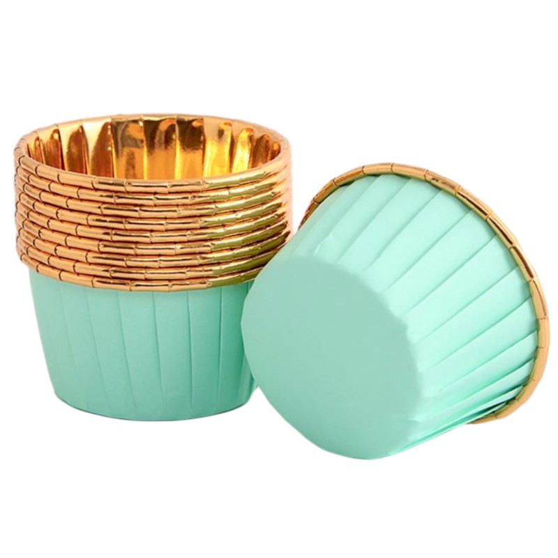 Foremki miętowe do babeczek papilotki Foremka Muffinki