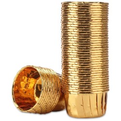 Złote Foremki do babeczek papilotki Foremka Muffinki