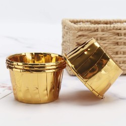 Złote Foremki do babeczek papilotki Foremka Muffinki