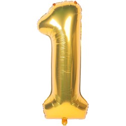 Zestaw balonów urodziny zwierzęta leśne woodland cyfra 100cm