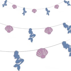 Girlanda papierowa Syrenka...