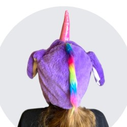 Czapka Jednorożec z ruchomymi uszami