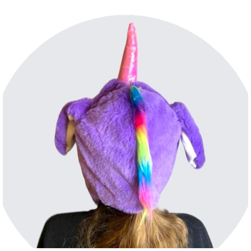 Czapka Jednorożec z ruchomymi uszami