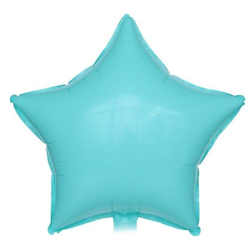 Balon gwiazdka gwiazda turkusowa tiffany 45cm