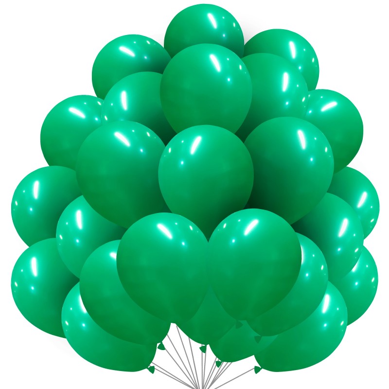 Balony lateksowe zielone 12 cali