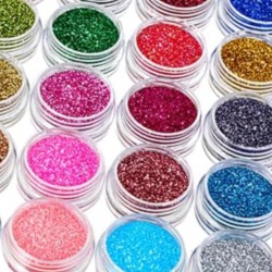 Zestaw do robienia tatuaży Tatuaże brokatowe BROKATY Tattoo Glitter Kit